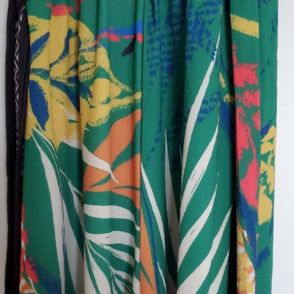 Tropical Print Jumpsuit Flying TOMATO - Picture 2 of 5